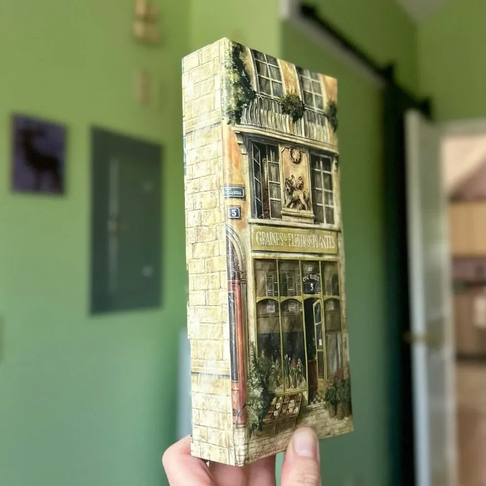 VTG Tri-Coastal Flower Shop Storefront Notepad Office Accent
